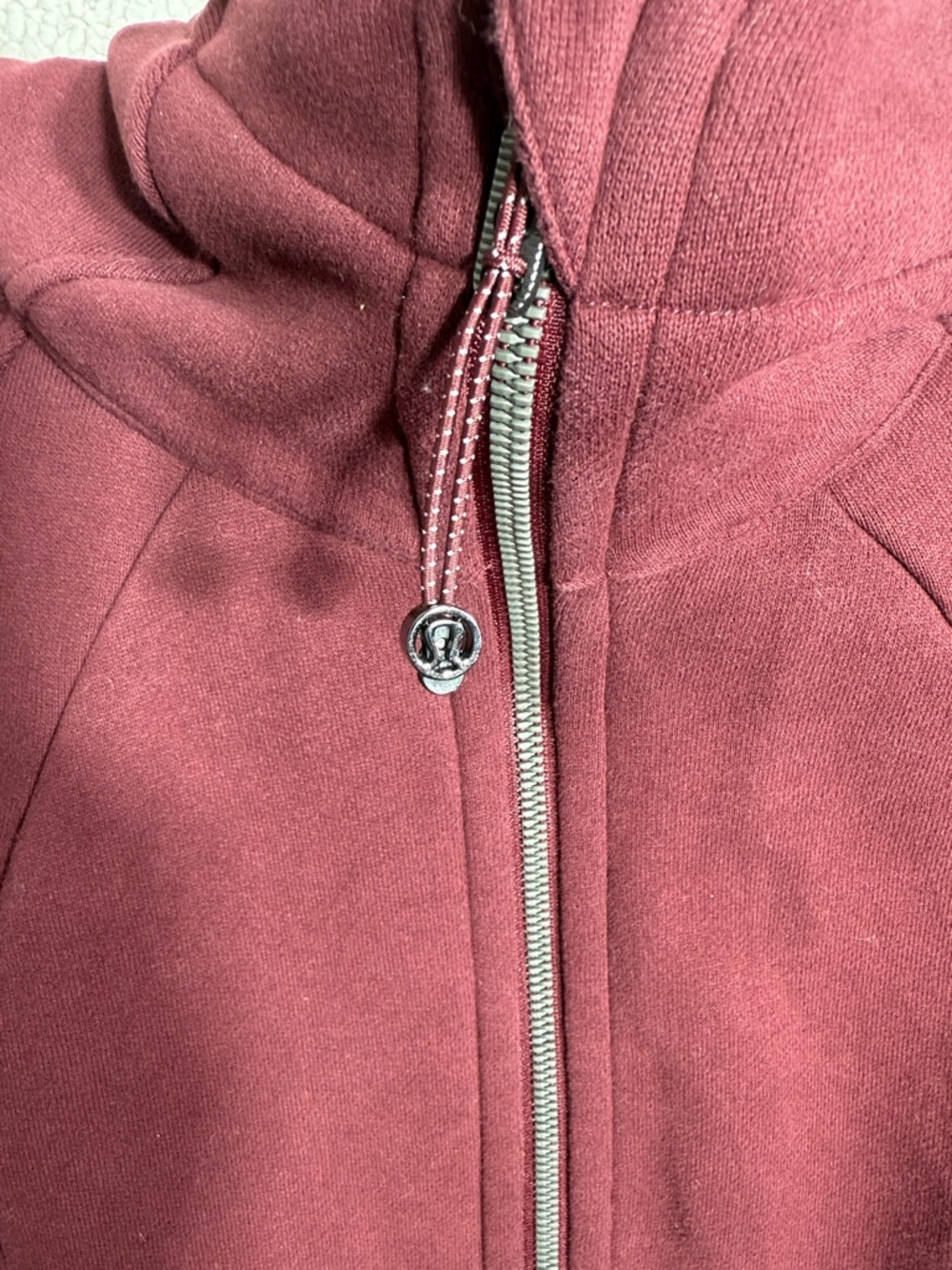 Lululemon Scuba Hoodie Red Merlot Size 10 – Cozy Classic - Picture 9 of 11